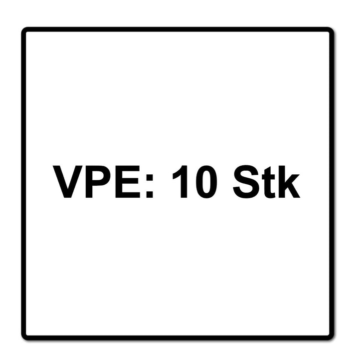 FEIN (Multimaster E-Cut Standard-Sägeblatt SLP 50x65 mm, 10 Stück, 63502134240 50/65 (10 St) Standar