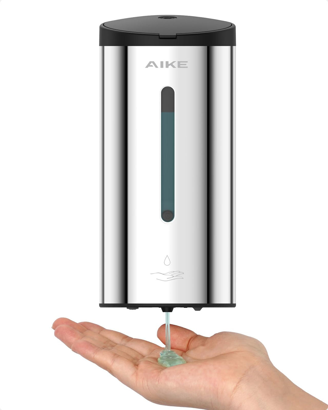 AIKE AK1205 Seifenspender Automatisch Wandbefestigung, 700ml Kommerzieller Automatischer Flüssigseif