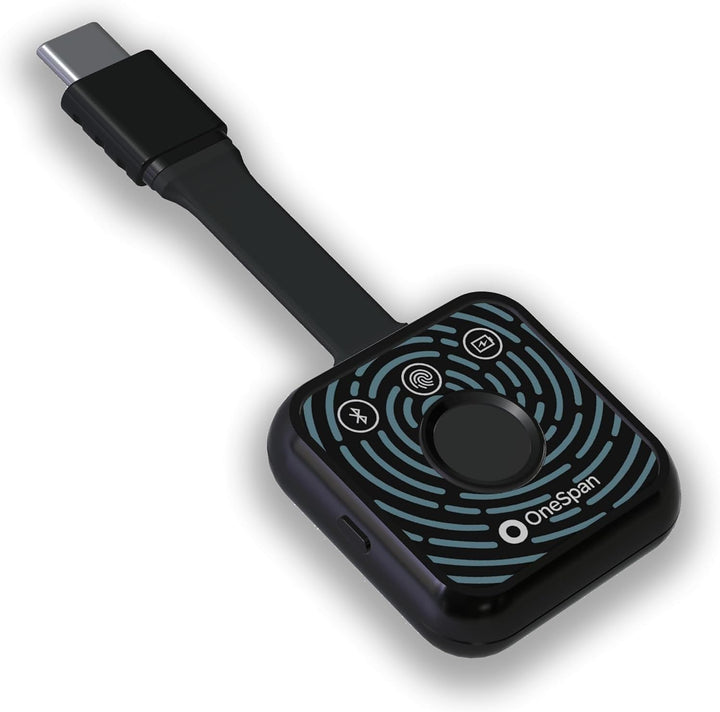 DIGIPASS FX1 Bio FIDO2 Security Key – Biometrischer Fingerabdrucksensor, USB-C, Bluetooth LE & NFC –