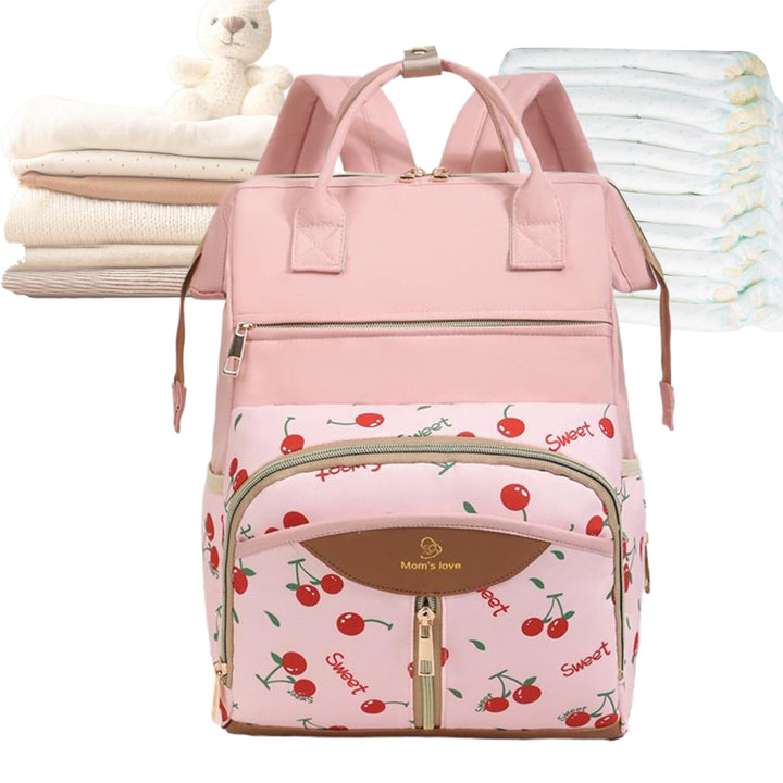 Generisch Wickelrucksack - Wickeltasche Mit Isoliertem Flaschenfach | Reise Baby Tasche Mit Wickelun