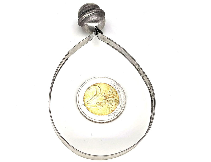 100 Plomben aus Metall von HIMEN | fortlaufend nummeriert | BMS-215F | Verschluss | Container | Seal