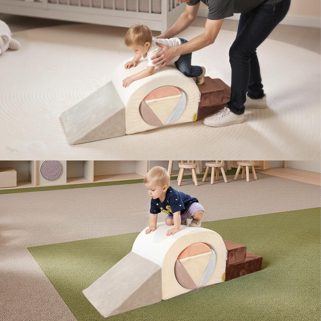 BanaSuper Schaumstoff-Kletterblöcke für Kinder, Schaumstoff Bausteine XXL, EN71-zertifiziert & rutsc