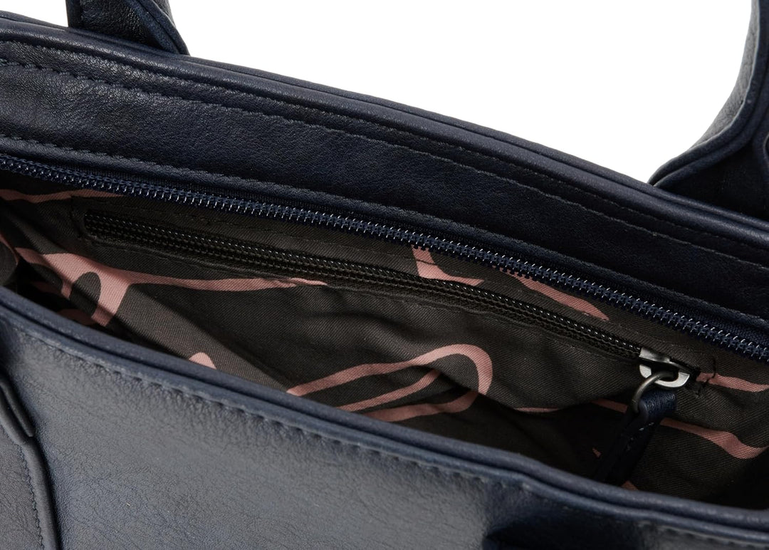 Fritzi aus Preussen Damen Eco Square Handtasche Blau Einheitsgrösse, Blau Einheitsgrösse