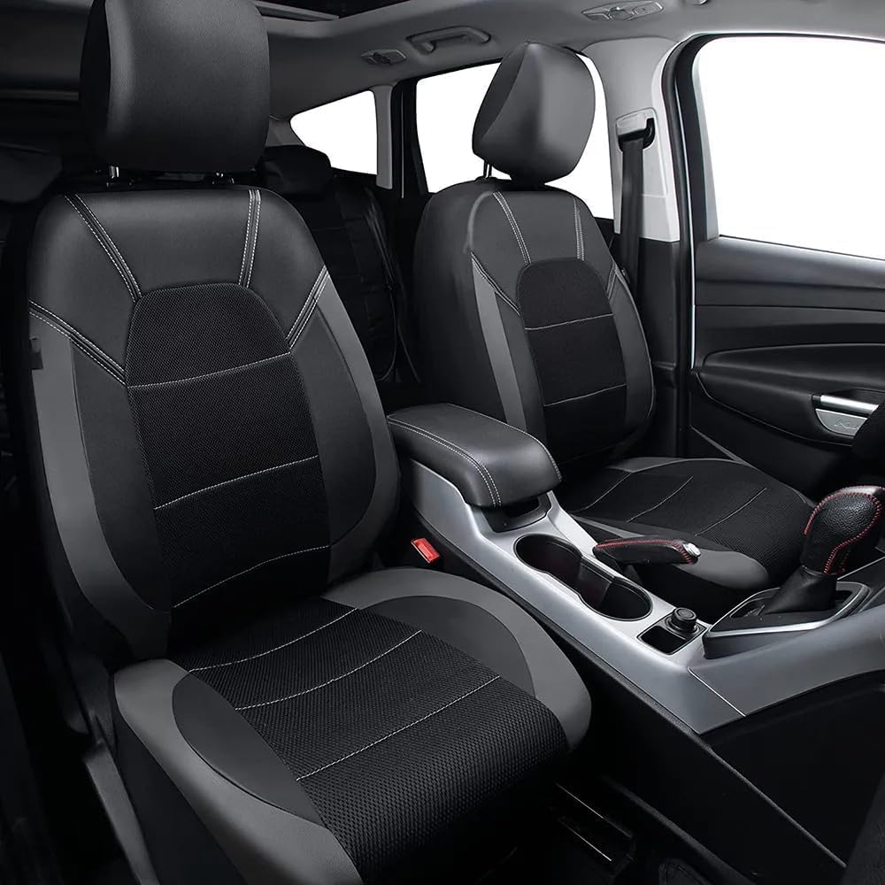 Auto Sitzbezüge Sets für Honda CRV CR-V 4. Generation 2012-2018,Allwetter Wasserdicht Bequem Autosit