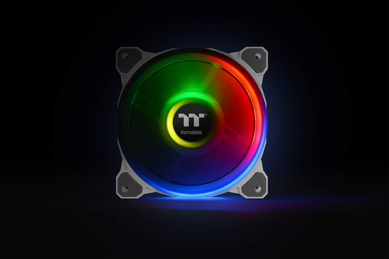 Thermaltake Riing Quad 14 RGB Radiator Fan TT Premium Edition 3 Pack - Weiss