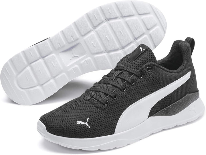 PUMA Unisex Anzarun Lite Sneaker 40.5 EU Puma Black Puma White, 40.5 EU Puma Black Puma White