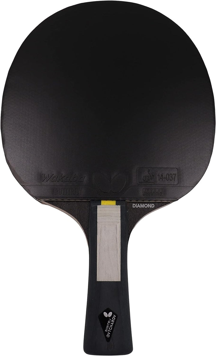 Butterfly Dimitrij Ovtcharov Diamond Tischtennisschläger | Eva-Technologie | ITTF zertifizierter Wak