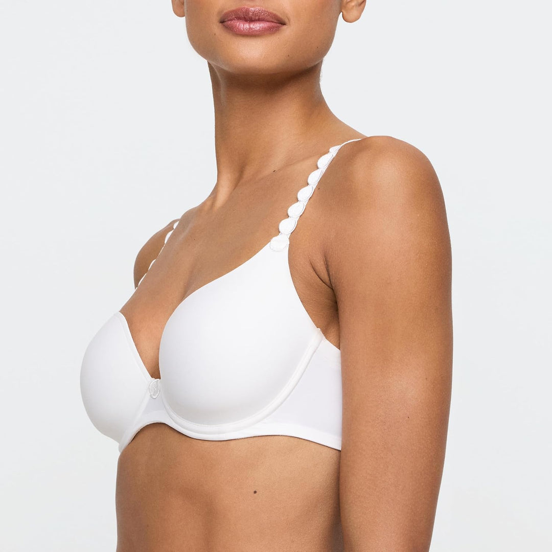 Marie Jo Tom Unterlegter BH Herzform 75A Natur, 75A Natur