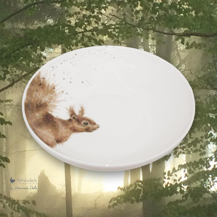 Wrendale Designs Porzellan Pasta- &amp; Suppenteller Eichhörnchen ca 22cmD Royal Worcester tiefer Suppen