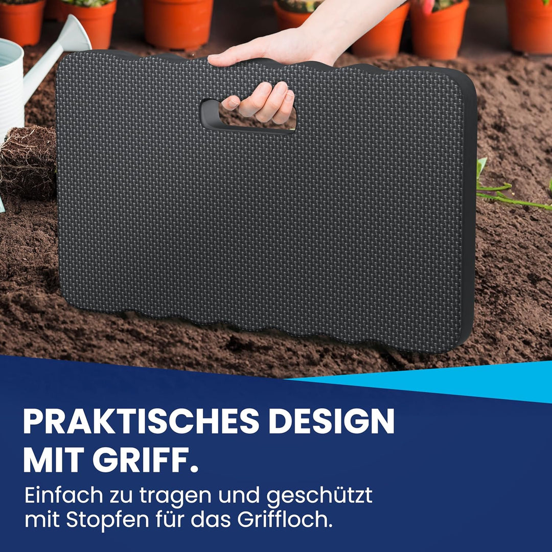 NTG Kniekissen 40 mm – Extra Dicke Knieunterlage aus Hochdichtem Schaumstoff Knieschoner für Garten,