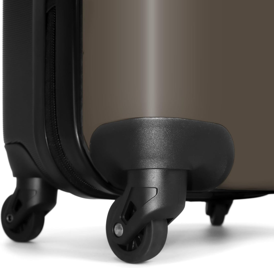 Koffer Mittelgross 67x43x25 cm Hartschalenkoffer L Trolley Rollkoffer 4 Rollen Leicht Hartschale Mit