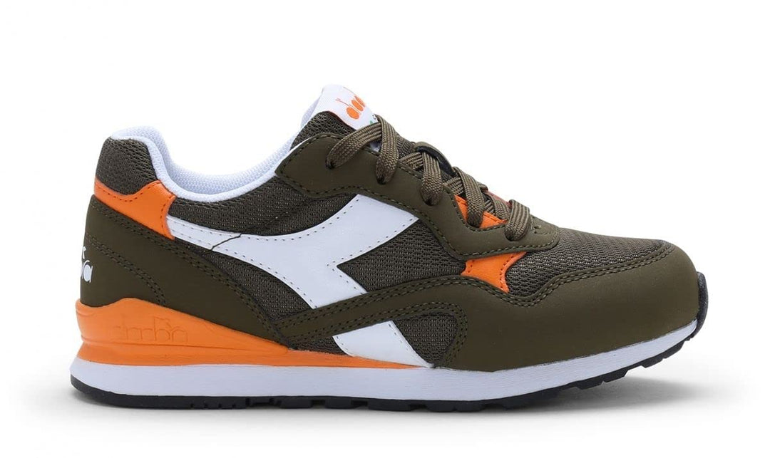 Diadora Herren N.92sneakers 20 EU Grün Weiss, 20 EU Grün Weiss