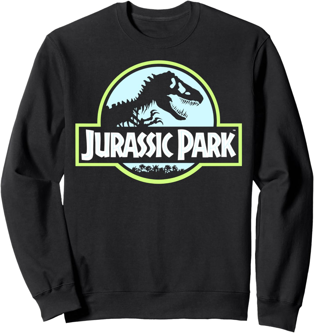 Jurassic Park Neon Classic Logo Sweatshirt