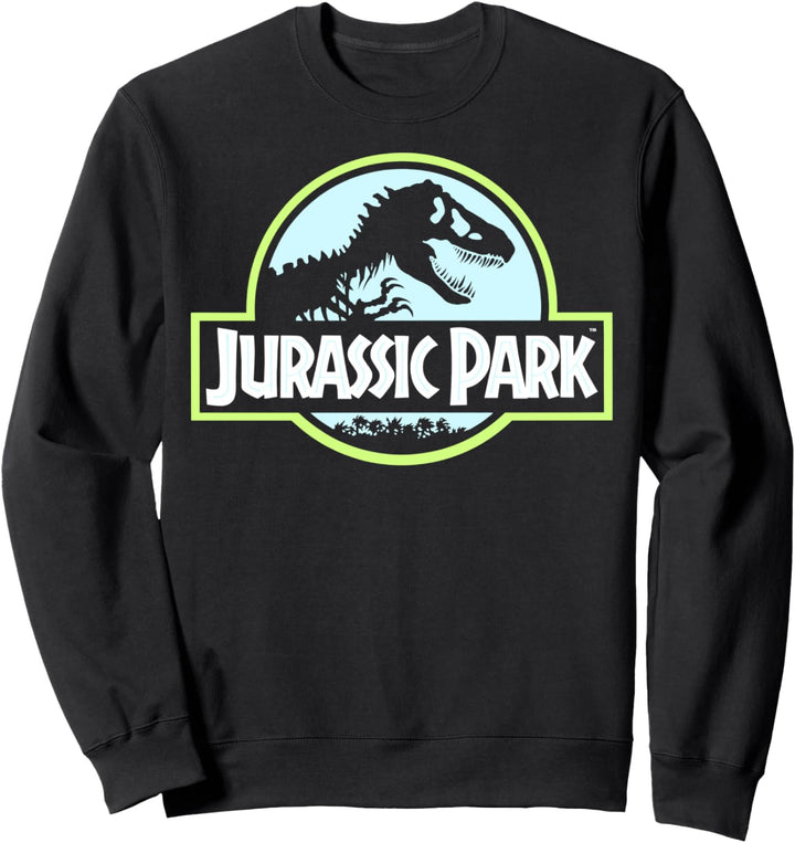 Jurassic Park Neon Classic Logo Sweatshirt