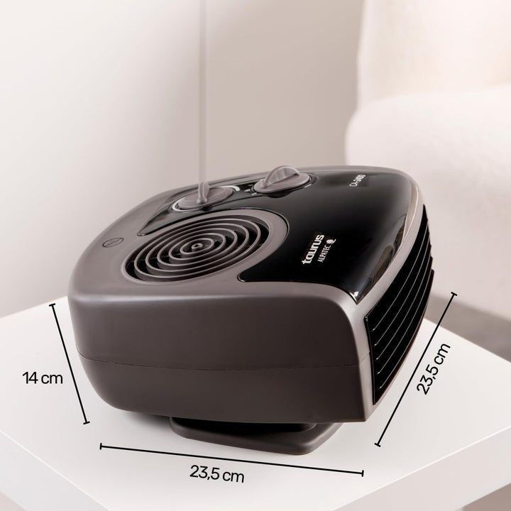 Taurus CA2400 Heizlüfter, 2400 W, 2 Heizleistungen, Kaltluftventilator, regulierbarer Thermostat, ko