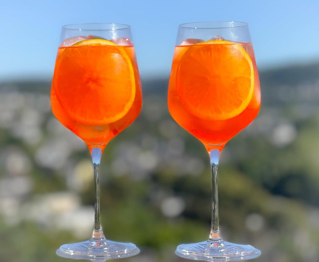 Topkapi Aperol Spritz Glas Morgenröthe XL– Aperol Gläser, Cocktail Glas, 500ml, Profi-Glas für Apero