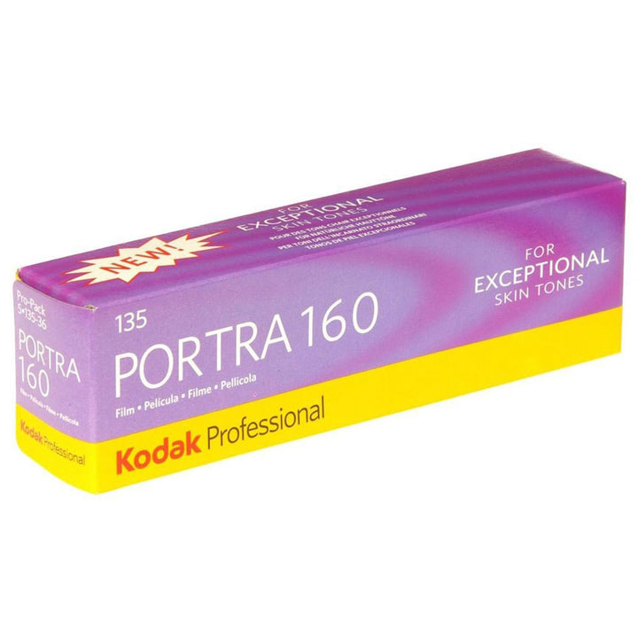 Kodak Portra 160 Color Negative 135-36 Film (5-er Pack) 1-Pack, 1-Pack