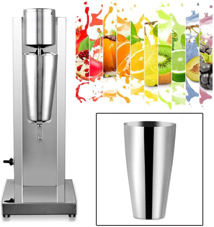 180W Edelstahl Milch Einkopf Eiweiss Shaker milchshake mixer Drink Mixer Elektrischer Standmixer Coc