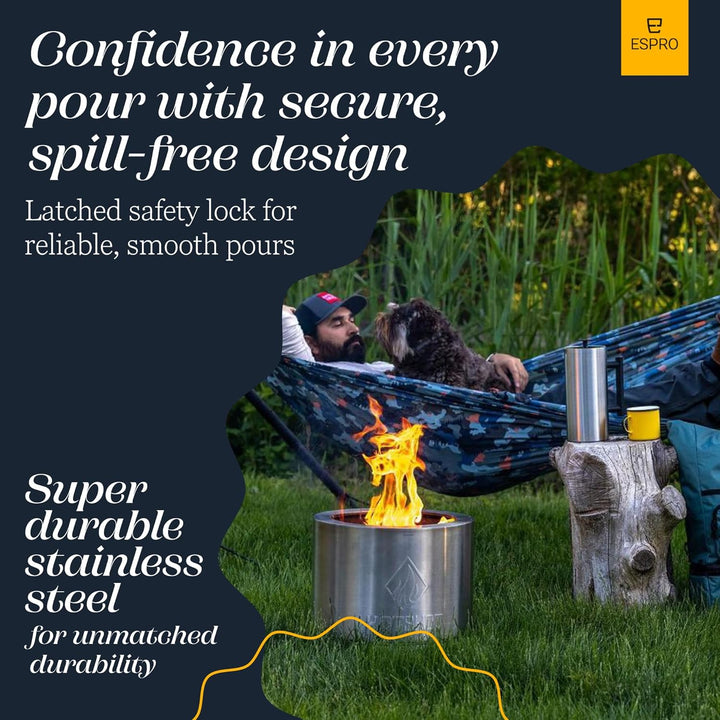Espro 18169 French Press P6, Kaffee Stempelkanne mit Thermofunktion, Coffee-Maker, Kaffeezubereiter,