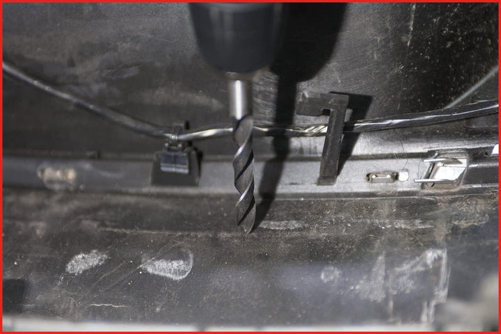 KS Tools 140.2550 Lochstanzen-Satz für PDC-Sensoren, 20-tlg