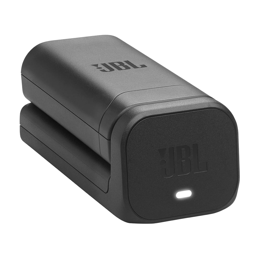 Der JBL Battery 200 mit Ladecase lässt Sich in Sekundenschnelle austauschen, sodass Ihre JBL PartyBo