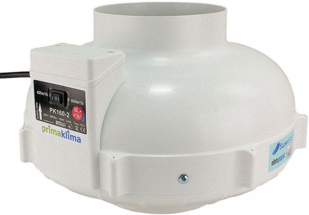 Prima Klima Rohrventilator 2-Stufen 420-800cbm/160mm