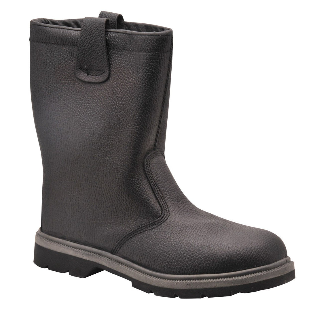Portwest Steelite Rigger Sicherheitsstiefel S1P CI, Grösse: 38, Farbe: Schwarz, FW12BKR38 38 EU Schw