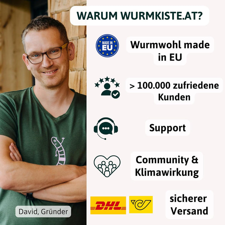 5L Wurmvase aus Ton | Beetkomposter zum Eingraben, 5L