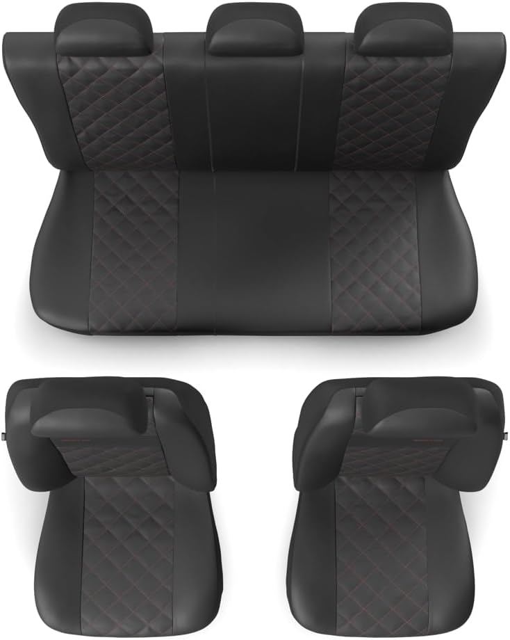 Mossa - Universal Sitzbezüge Auto kompatibel mit VW Volkswagen T-ROC (2017- ) - Autositzbezüge Schon