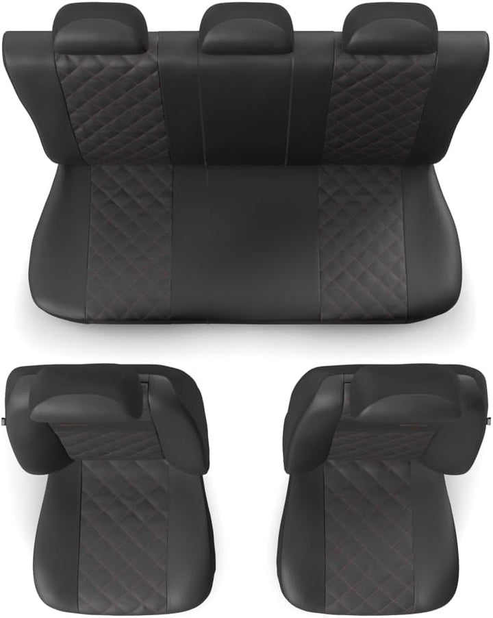 Mossa - Universal Sitzbezüge Auto kompatibel mit Mercedes-Benz A Klasse W168, W169 (1997-2012) - Aut