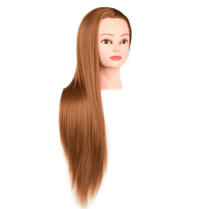 Styling Head 24.80 -Zoll Haarsimulation Synthetische Glasfaser Schaufensterpuppe mit Haartraining fü
