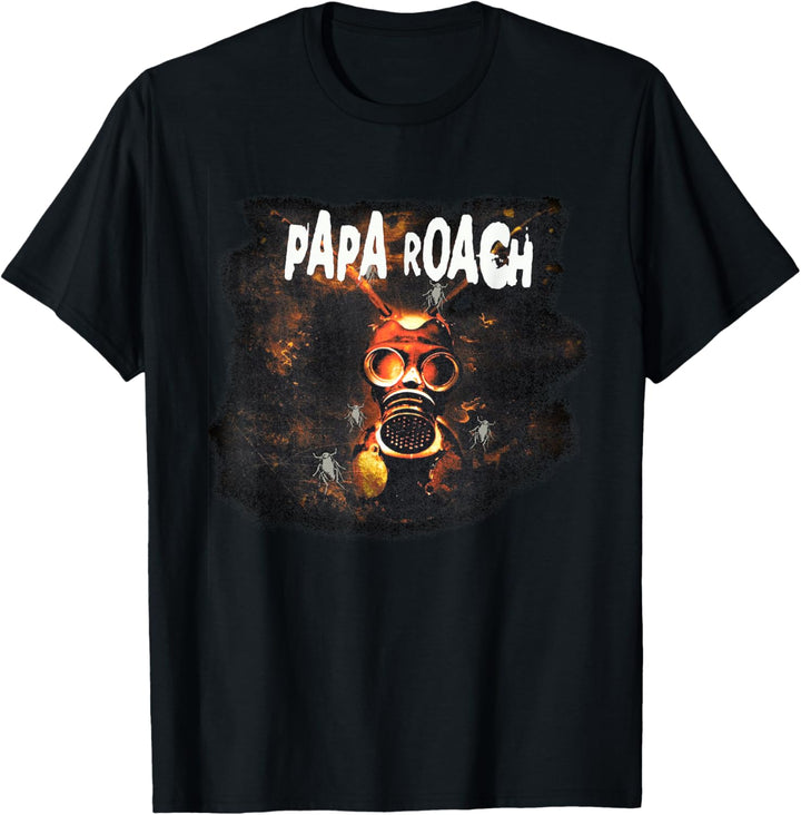 Papa Roach - Official Merchandise - Gasmask Cover T-Shirt