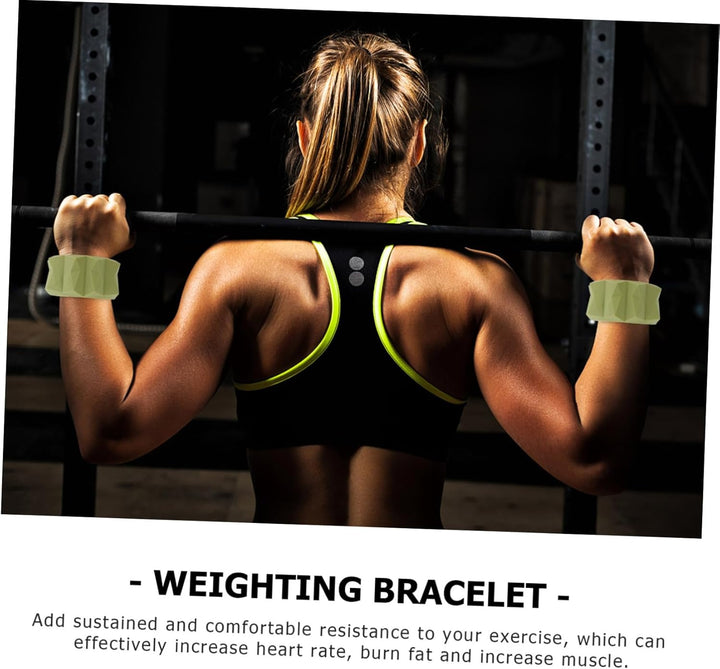 BESPORTBLE Fitness Handschuhe Wearable Wrist Ankle Gewichte Siliconeweight Armband Festigkeit Ausbil
