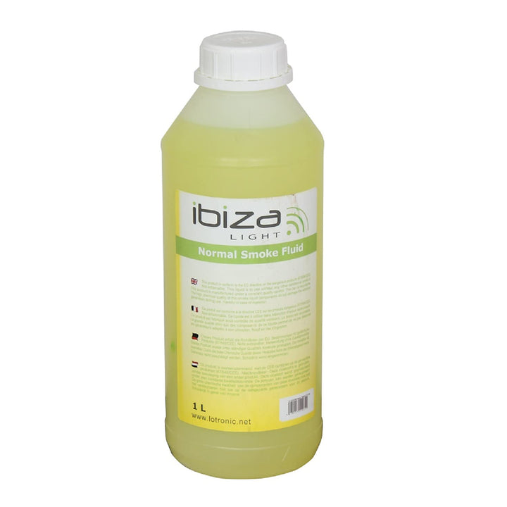 Ibiza HAZE1L Flüssigkeit für Nebelmaschinen, Schwarz