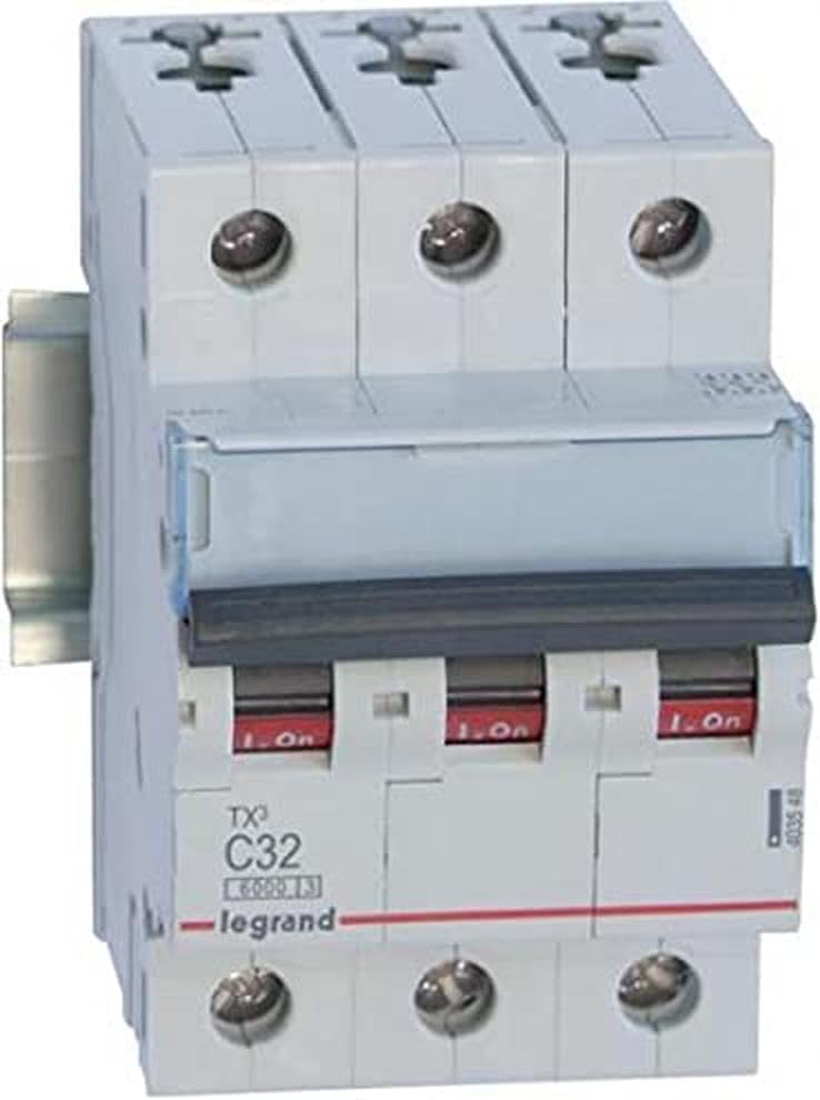Legrand 403548 TX3 LS C32A 3P 6KA 3M Single, Single