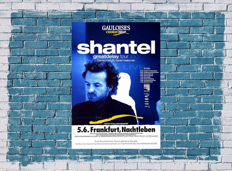 Shantal - Higher Than The Funk, Frankfurt 1998 » Konzertplakat/Premium Poster | Live Konzert Veranst