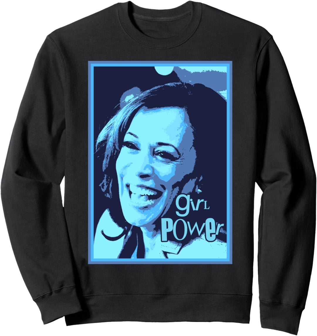 Kamala Girl Power (blue) Sweatshirt