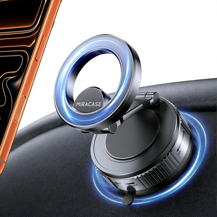 Miracase Kfz-Halterung für Magsafe [Ultra Starke Saugkraft] 2026 Magnet Telefon Auto 360 ° Rotation