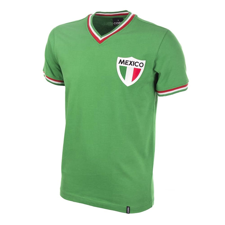COPA Mexiko Pelé 1980's Retro Fussballtrikot XS Grün, XS Grün