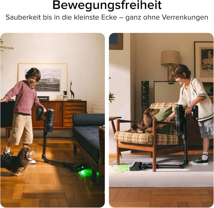 roborock H60 Ultra kabelloser Staubsauger, 210AW Saugleistung, 90 Min Laufzeit, 90° Flexibler Saugro