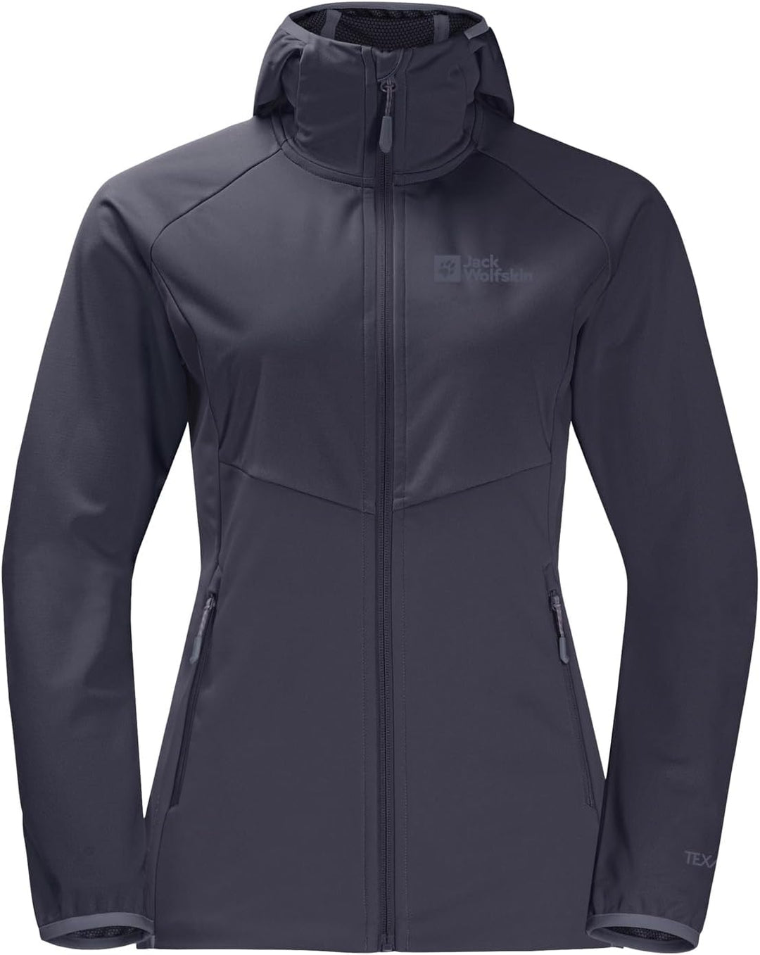 Jack Wolfskin Damen Go Hike Softshell W Softshelljacke M graphite, M graphite