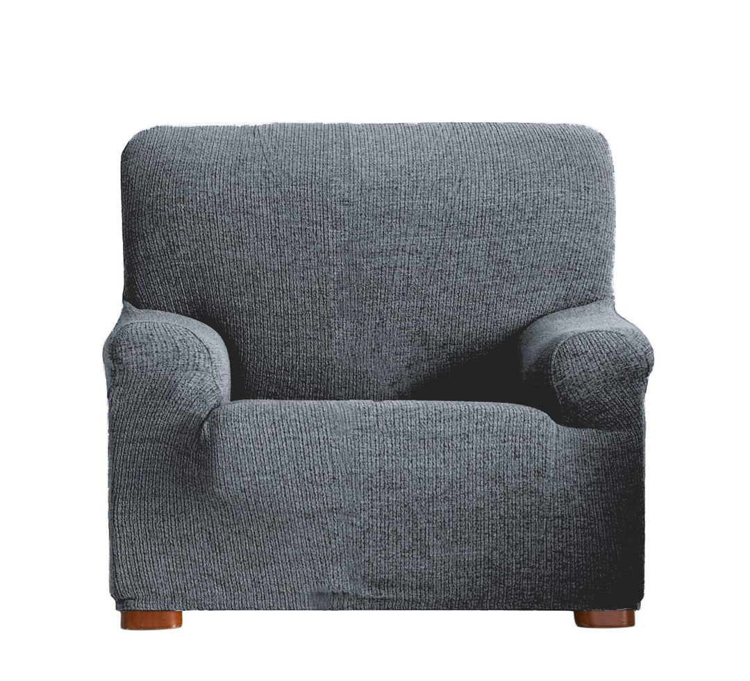 Eysa Dorian elastisch Sofa überwurf 1 Sessel, Chenille, 6-grau, 37 x 9 x 29 cm 37 x 9 x 29 cm 6-grau