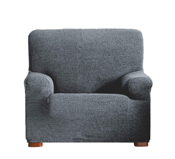 Eysa Dorian elastisch Sofa überwurf 1 Sessel, Chenille, 6-grau, 37 x 9 x 29 cm 37 x 9 x 29 cm 6-grau