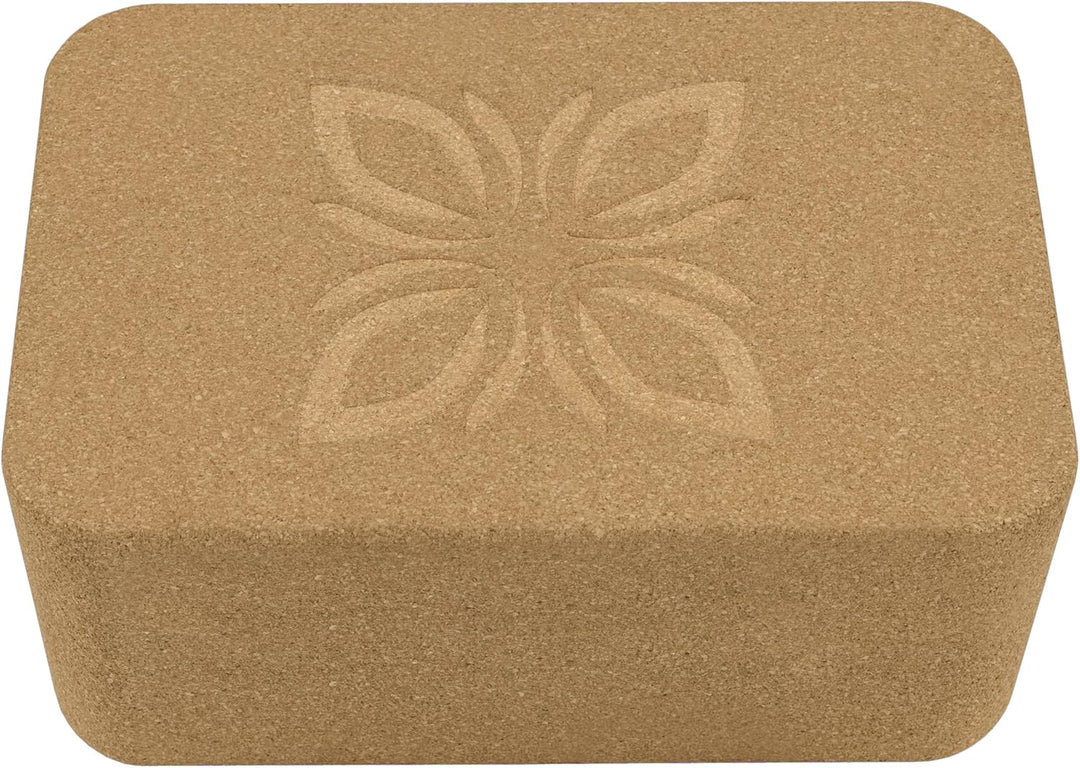 RAISE™ Yoga Block Kork 2er Set – Yogablock rutschfest & stabil – Nachhaltige Yogablöcke für Anfänger