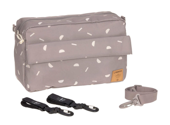 LÄSSIG Baby Kinderwagenorganizer Umhängetasche Kinderwagentasche inkl. Kinderwagenbefestigung/Casual
