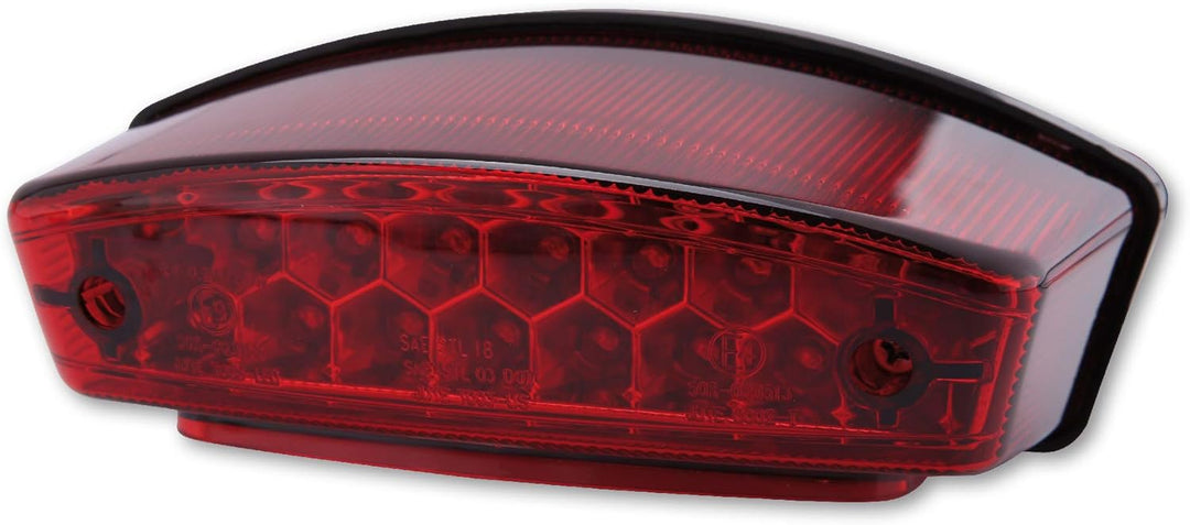 SHIN YO LED-Rücklicht MONSTER, rotes Glas, E-gepr. (Black)