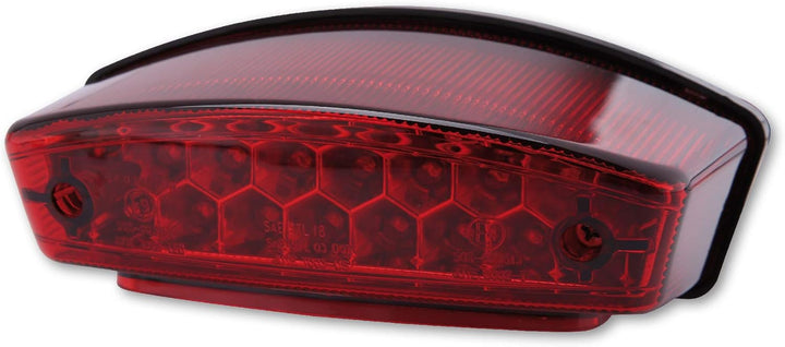 SHIN YO LED-Rücklicht MONSTER, rotes Glas, E-gepr. (Black)