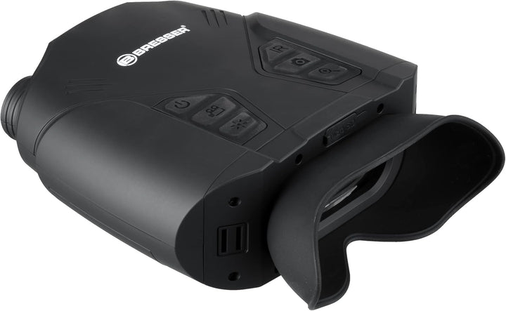 Bresser digitales Nachtsichtgerät Binokular 3X Nightlux 200 Pro mit digitalem Zoom (2-Fach), Infraro
