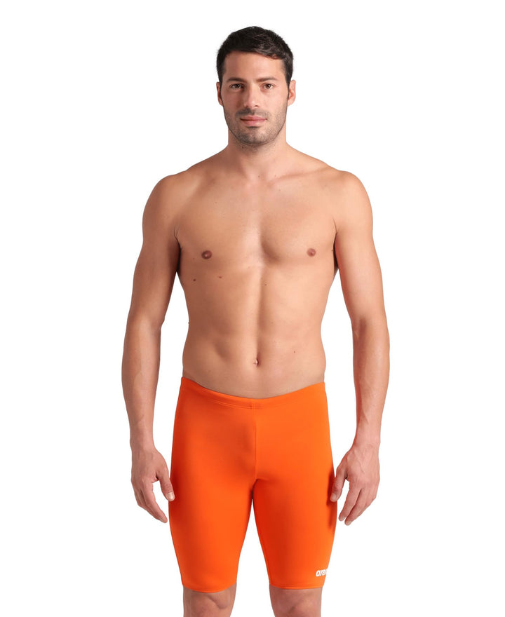 ARENA Herren Performance Men's Solid Team Jammer Badehose 18 Team Orange, 18 Team Orange