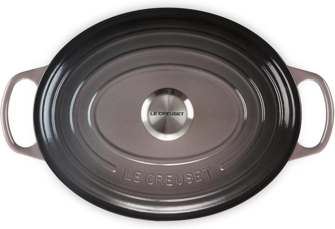 Le Creuset Signature Gusseisen-Bräter mit Deckel, Ø 29 cm, Oval, Für alle Herdarten und Induktion ge